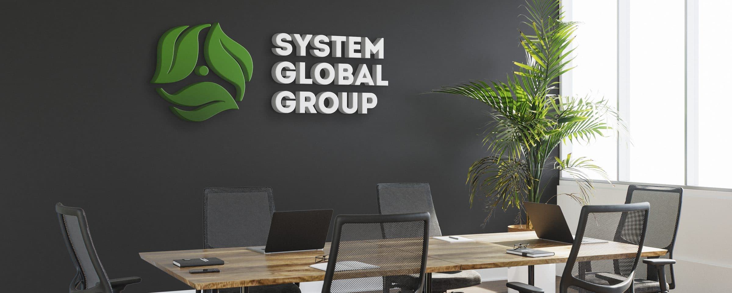 Logo for System Global Group (Energy Wind Moldova), a company in the wind energy sector 8