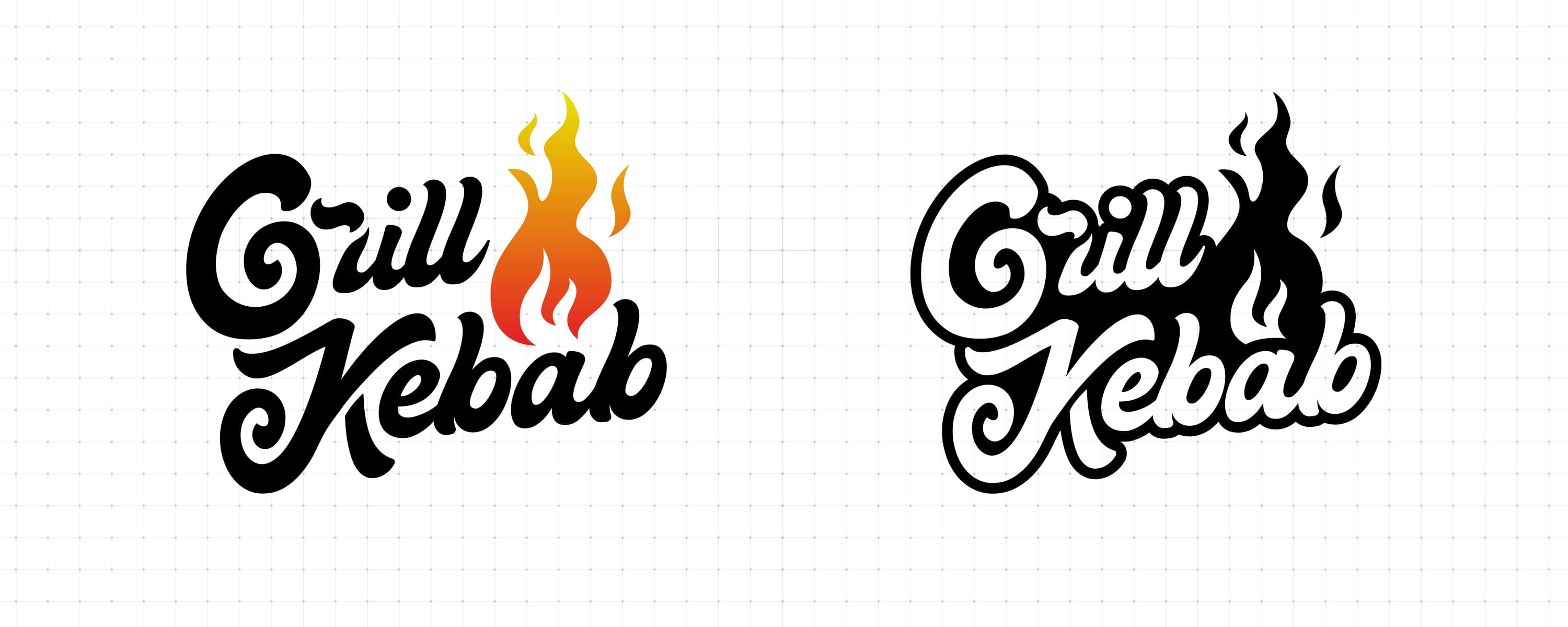 Logo Redesign and Branding Concept for Grill Kebab 1