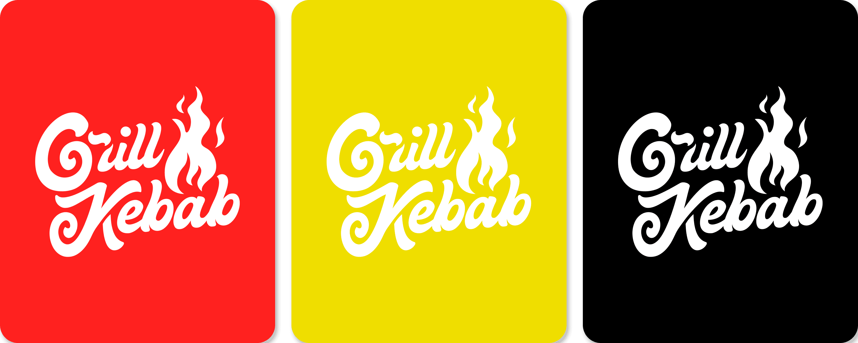 Logo Redesign and Branding Concept for Grill Kebab 2