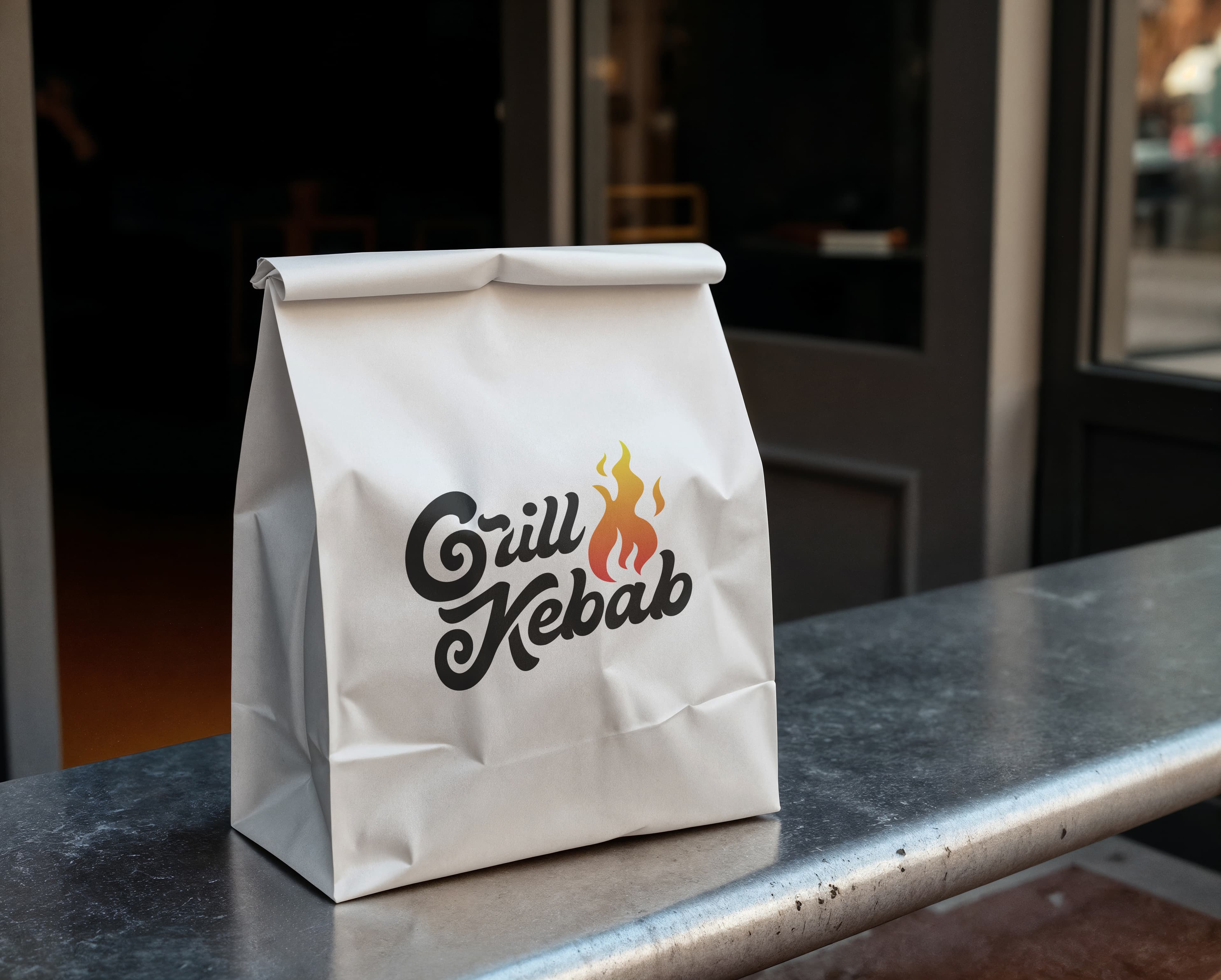 Logo Redesign and Branding Concept for Grill Kebab 6