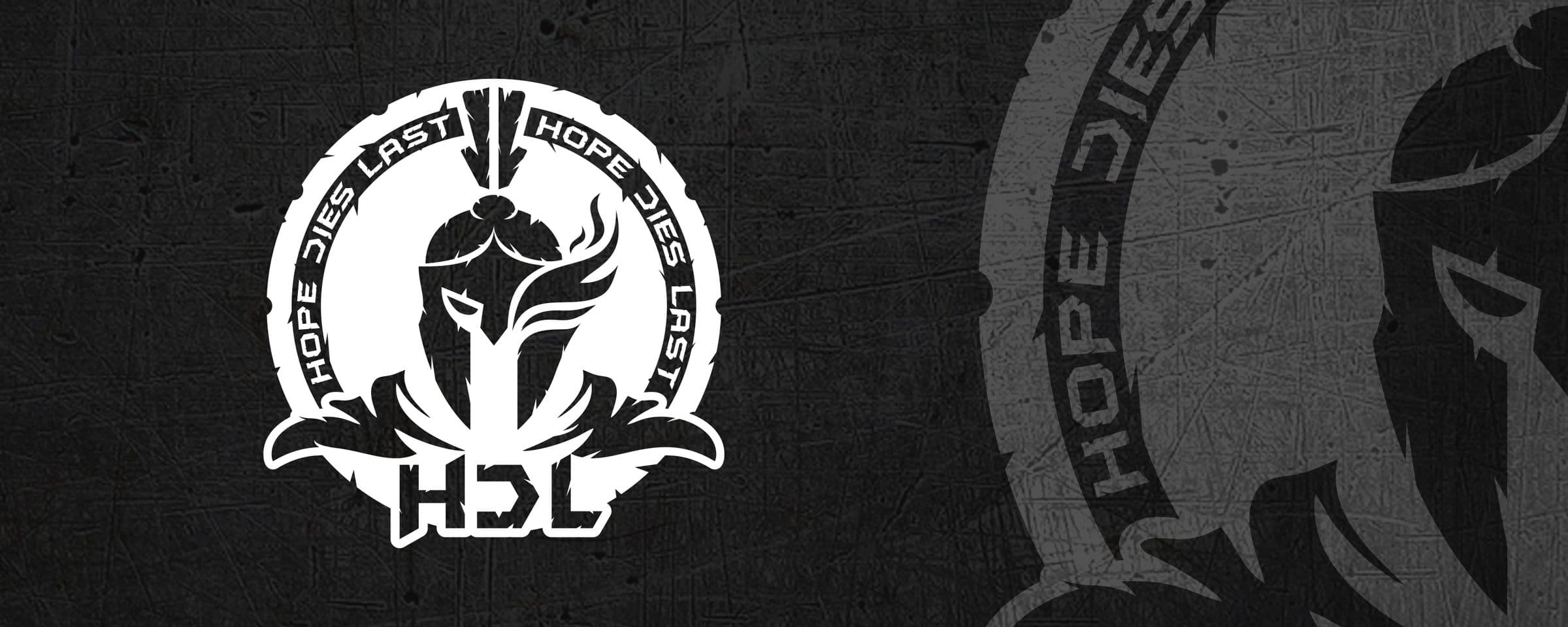 Logo for the HDL (Hope Dies Last) esports team 3