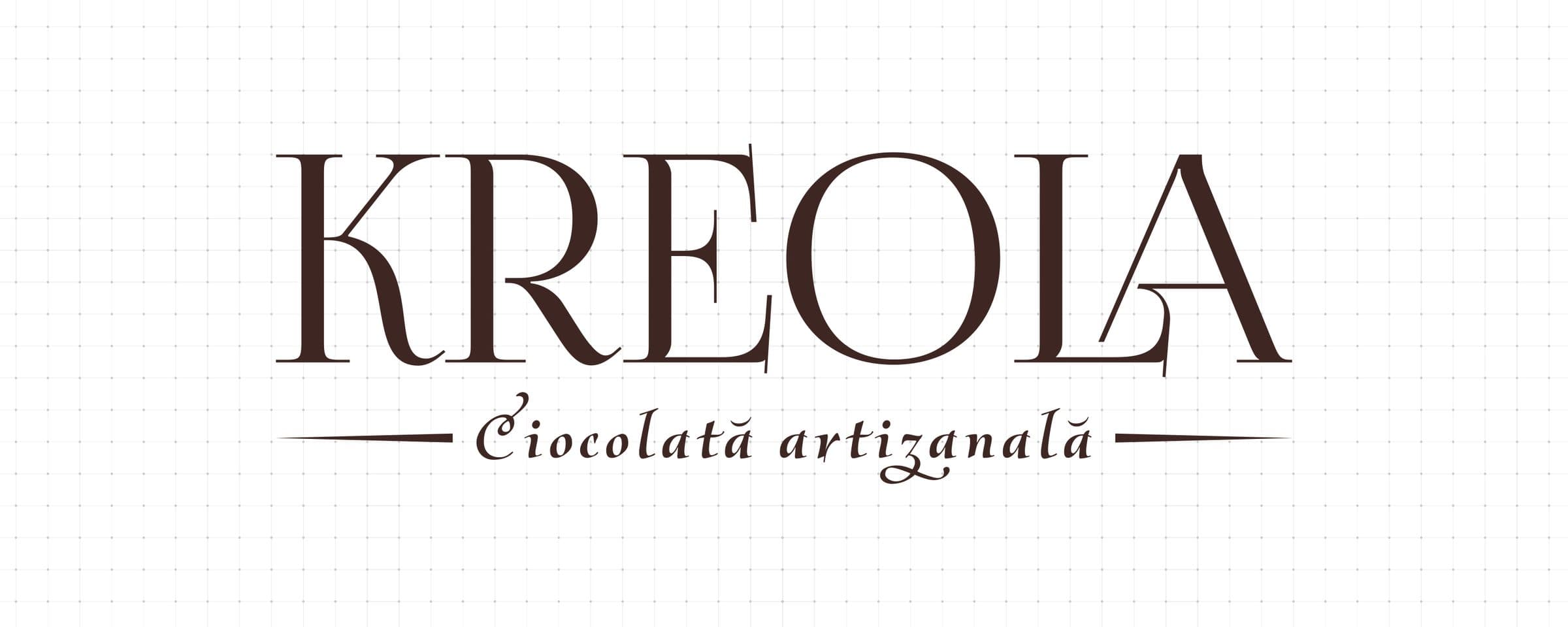 Logo for the Kreola Chocolate Factory in Romania 1