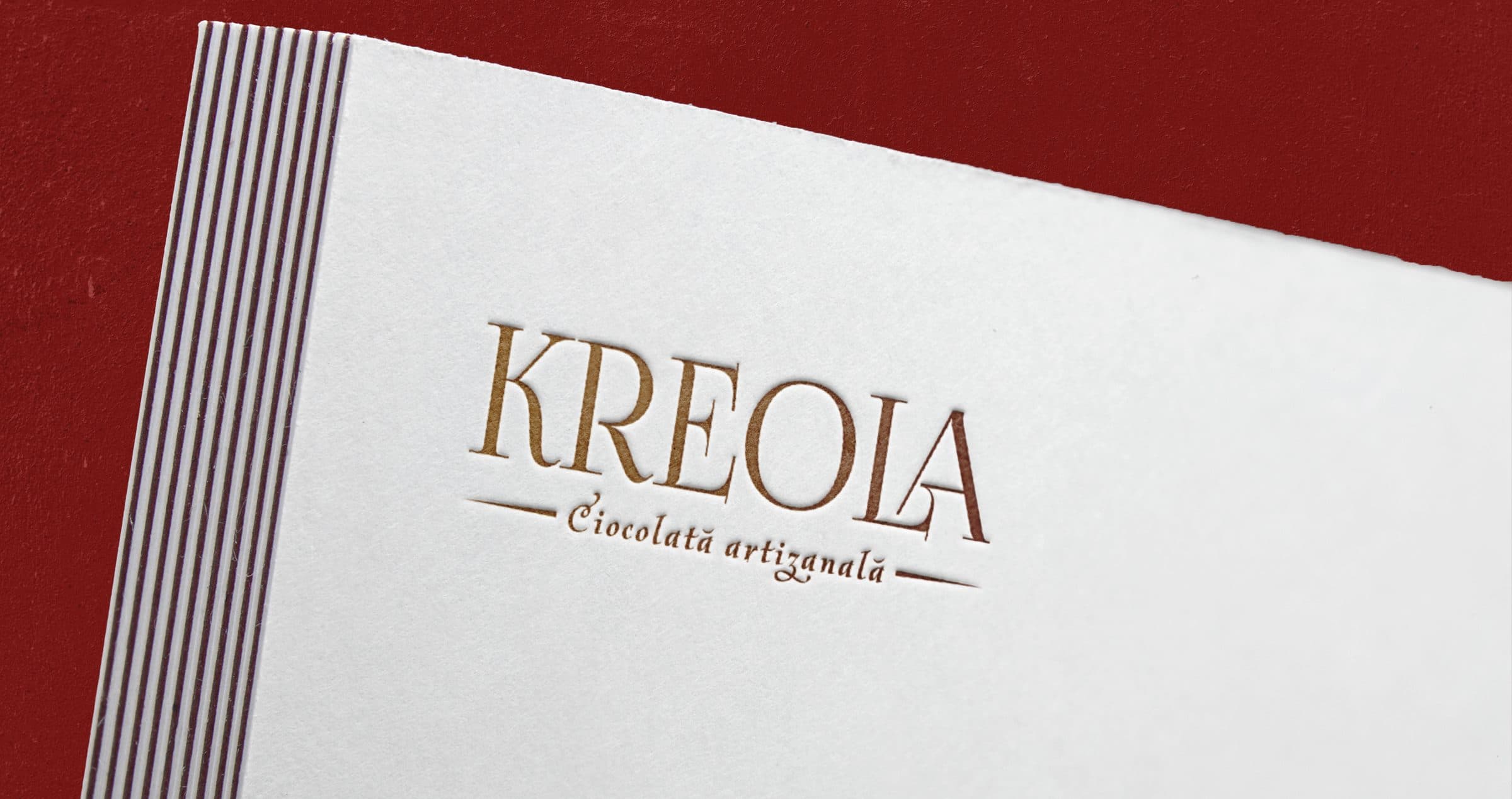 Logo for the Kreola Chocolate Factory in Romania 9