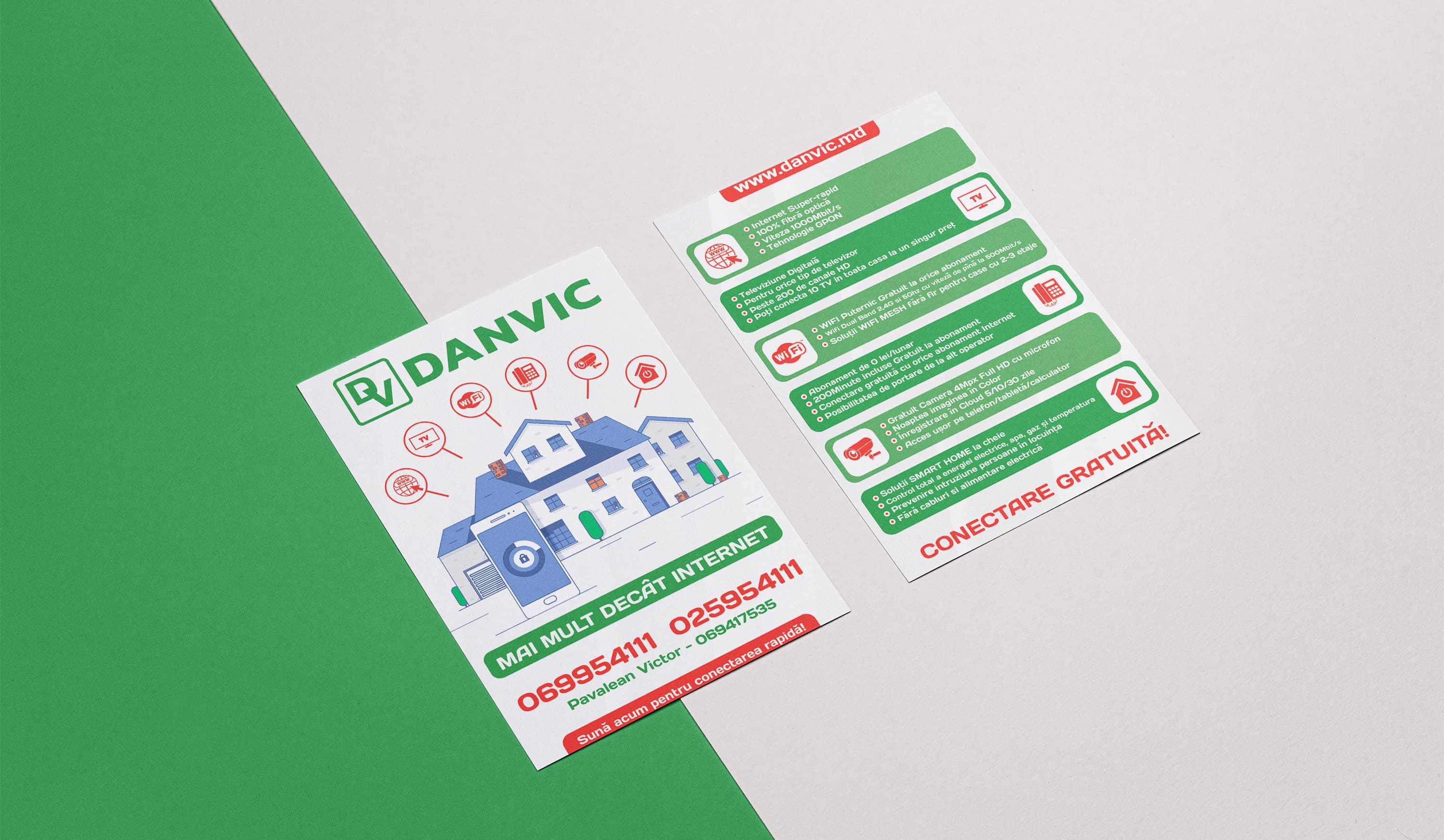Informational Flyer for DANVIC Company 2