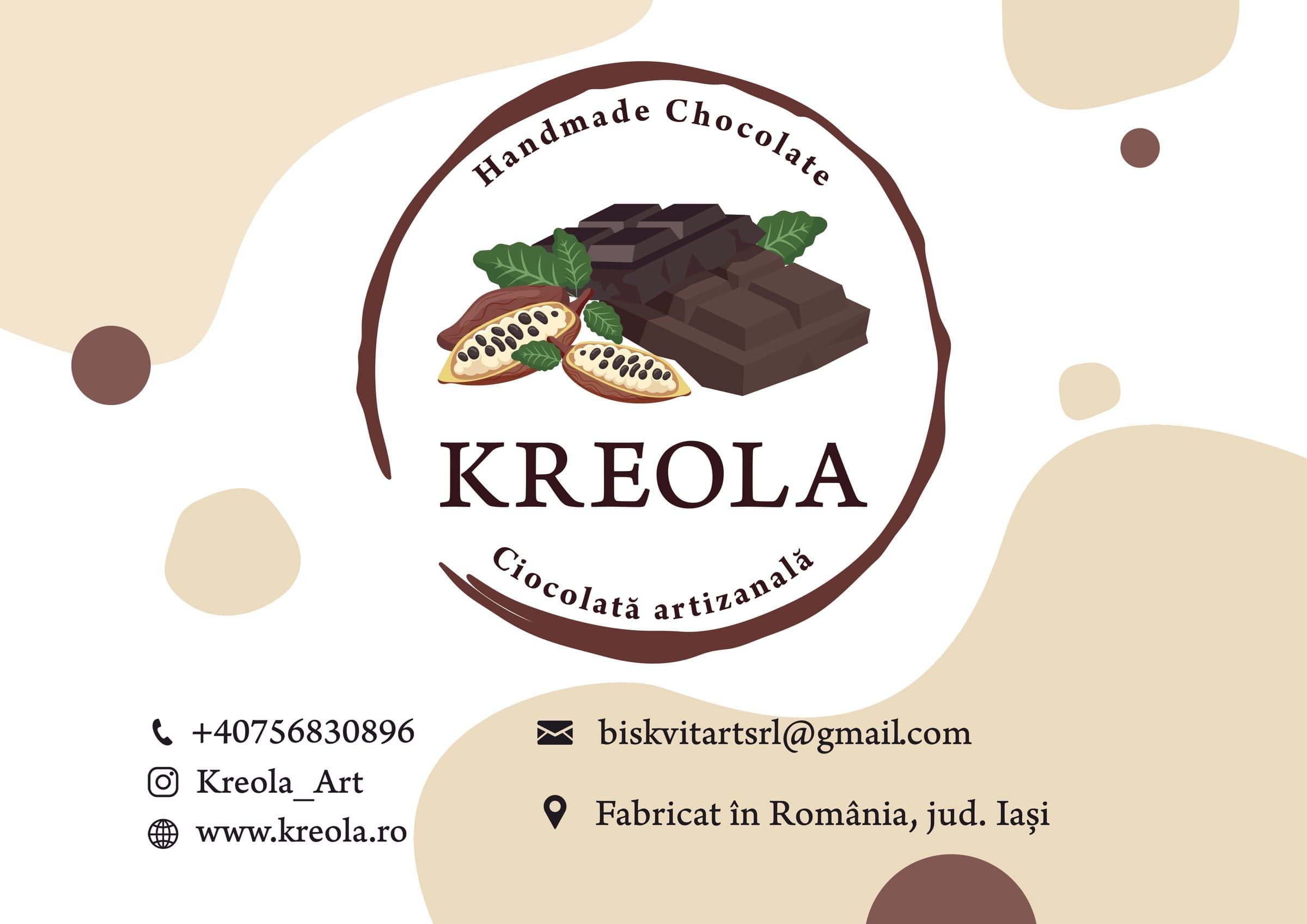 Kreola Chocolate Bars Product Catalog Flyer 1
