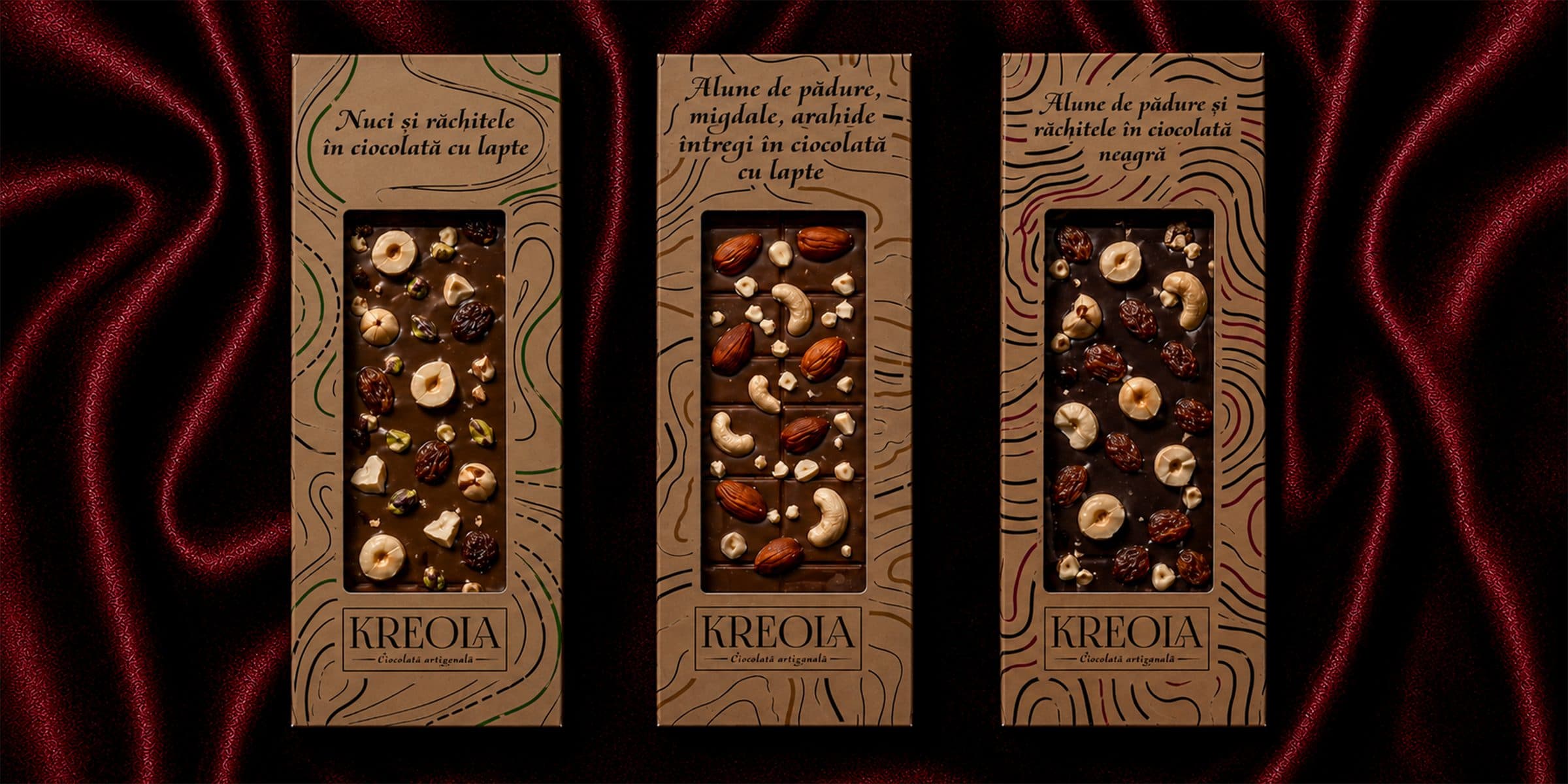 Packaging Design for Kreola Chocolate Bars 3