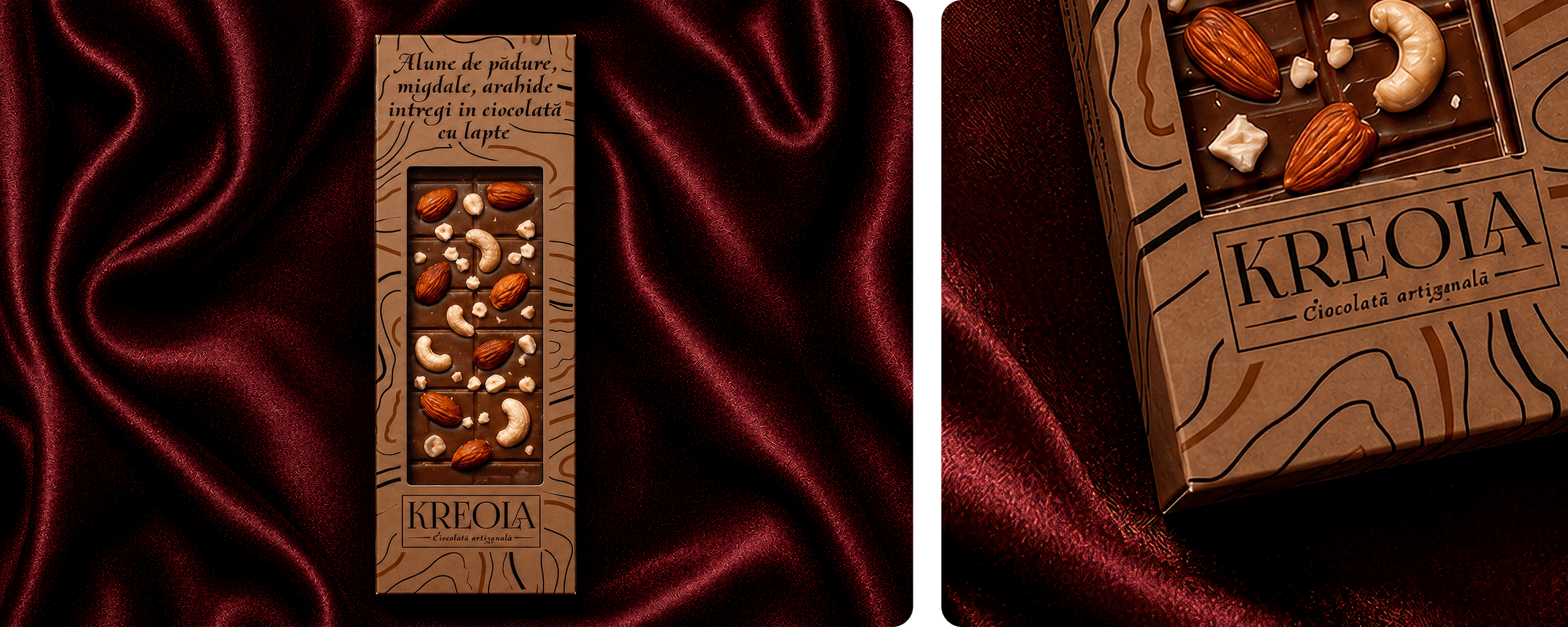 Packaging Design for Kreola Chocolate Bars 4
