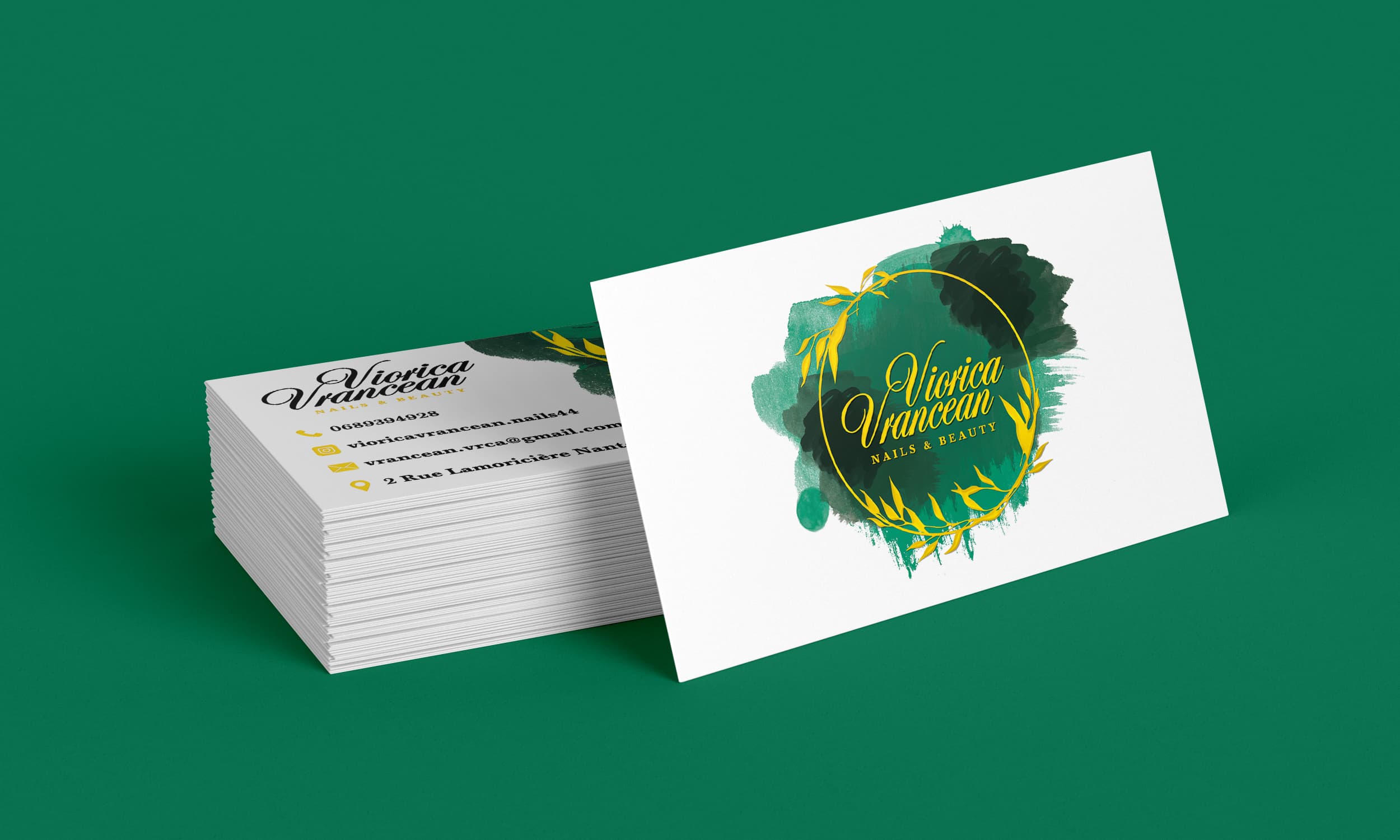 Business card for Viorica Vrancean 3