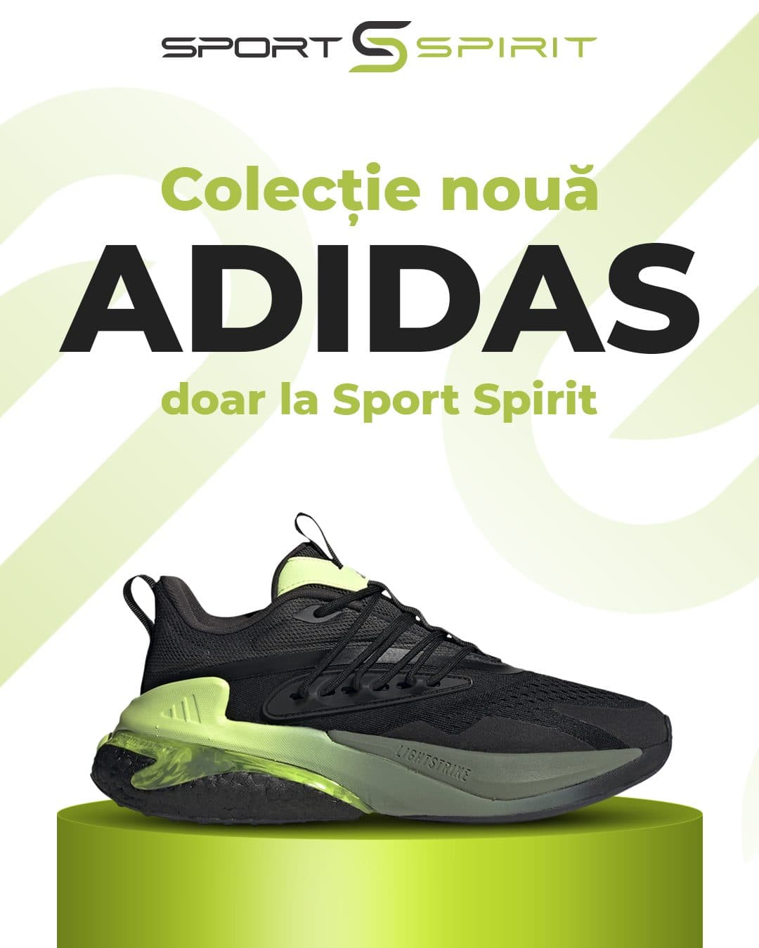 Advertising campaign for the new collection of athletic shoes from Sport Spirit 1.2
