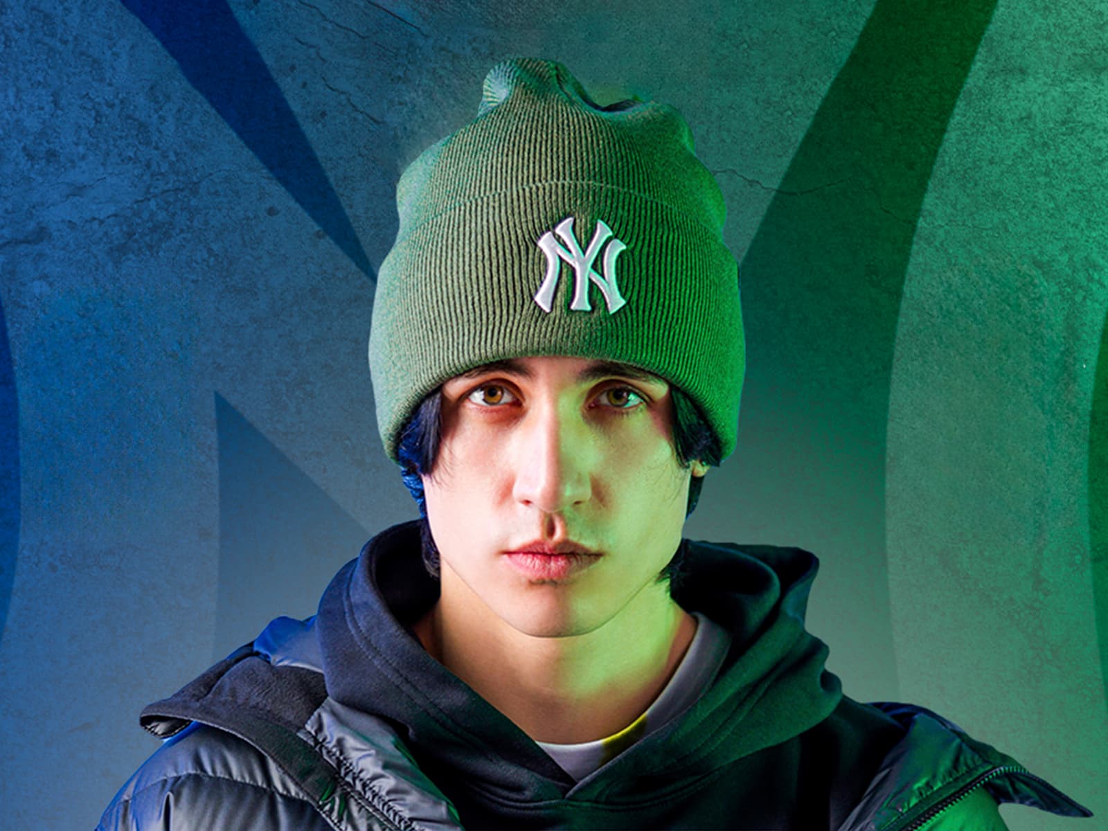 Advertising campaign for the new Nike, Jordan, and Yankees collection, Sport Spirit