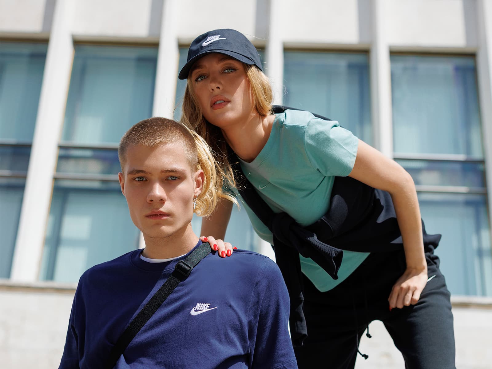 Advertising campaign for Nike's new lightweight clothing collection, Sport Spirit