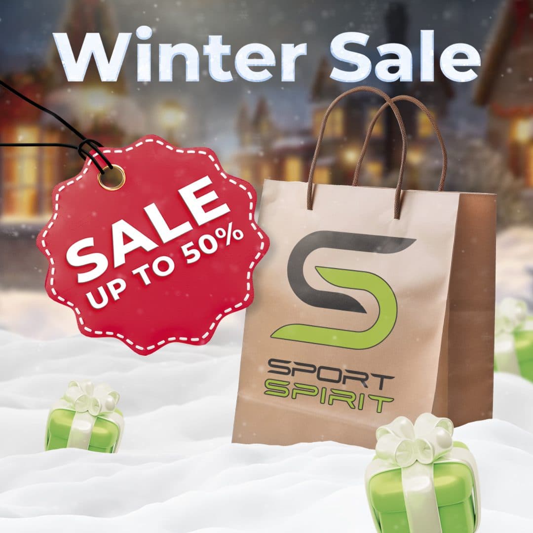 Advertising creative for the Winter Sale, Sport Spirit 3.1