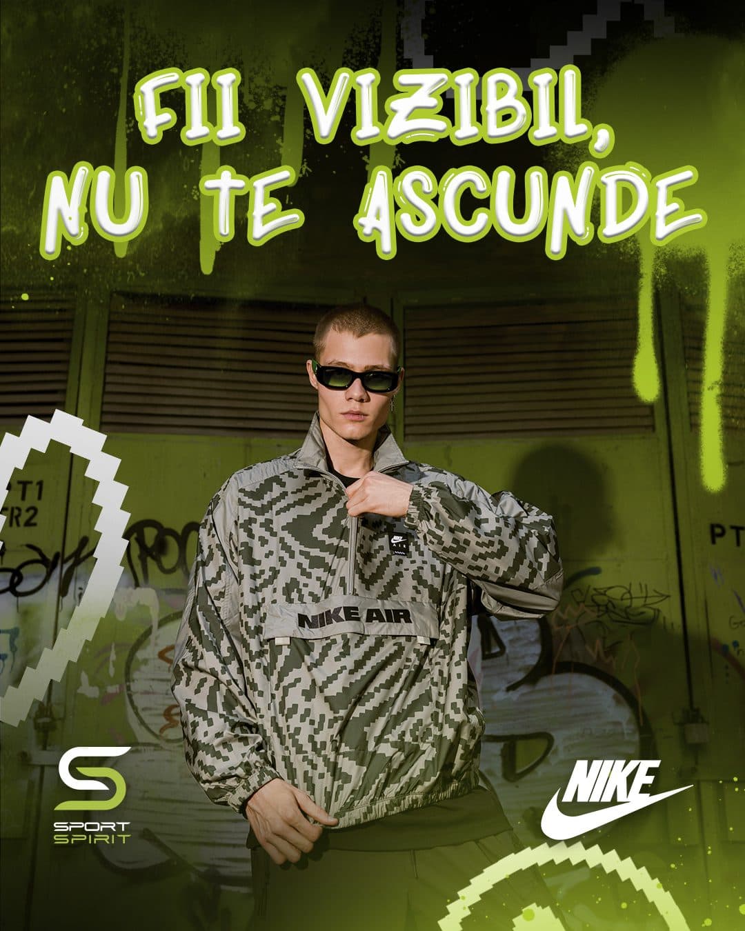 Advertising campaign for the Nike “Sport Spirit” clothing collection 1.1