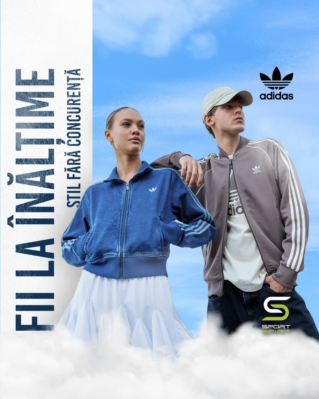 Advertising campaign for the Adidas light clothing collection, “Sport Spirit” 1.1