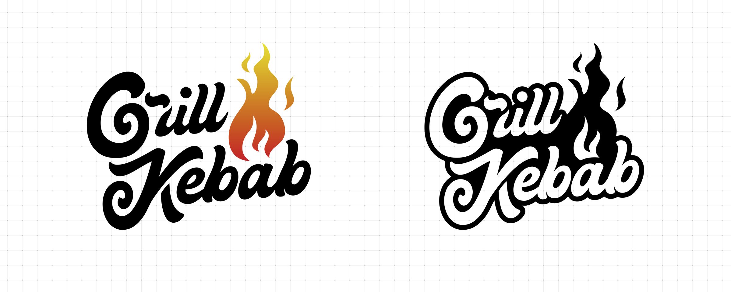 Logo Redesign and Branding Concept for Grill Kebab 1