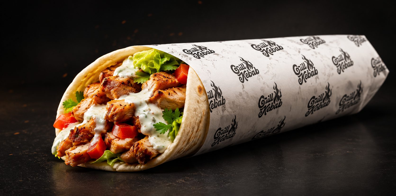 Logo Redesign and Branding Concept for Grill Kebab 4