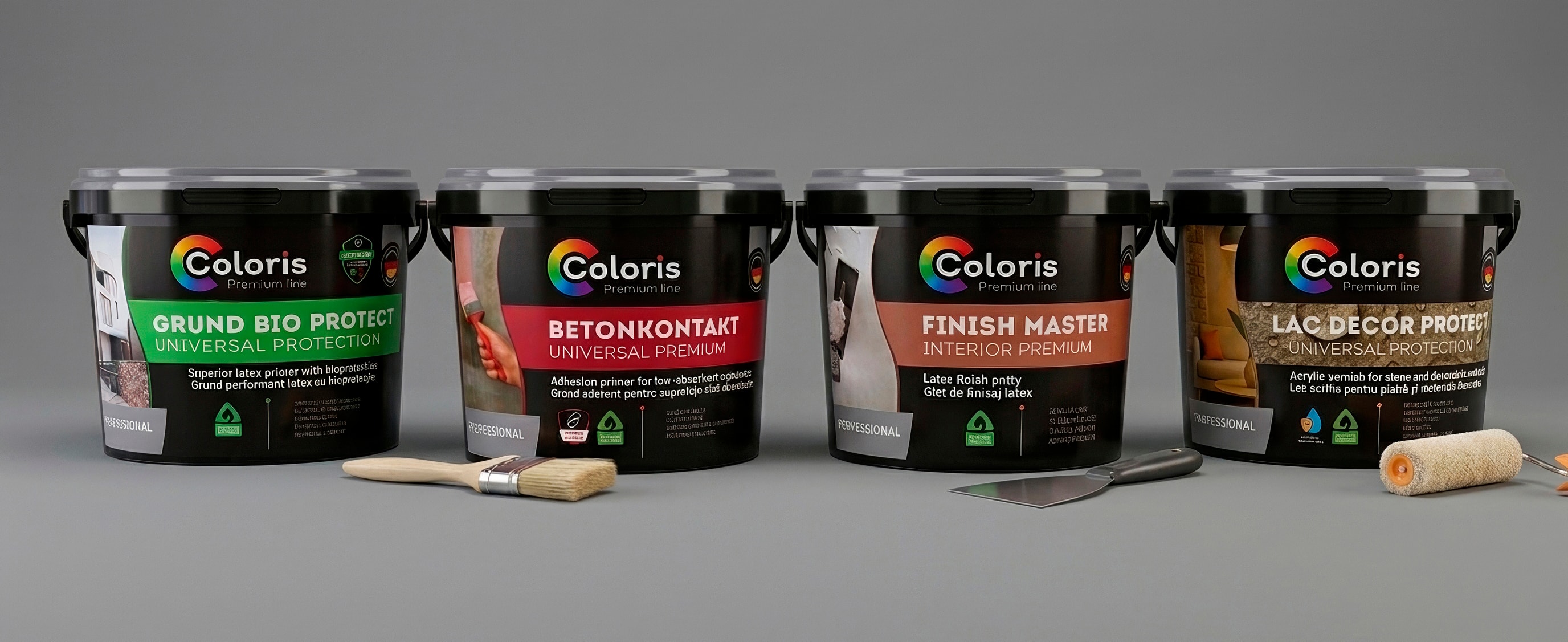 Product Label Design Series for 'Coloris Premium Line', Cheton Grup 2