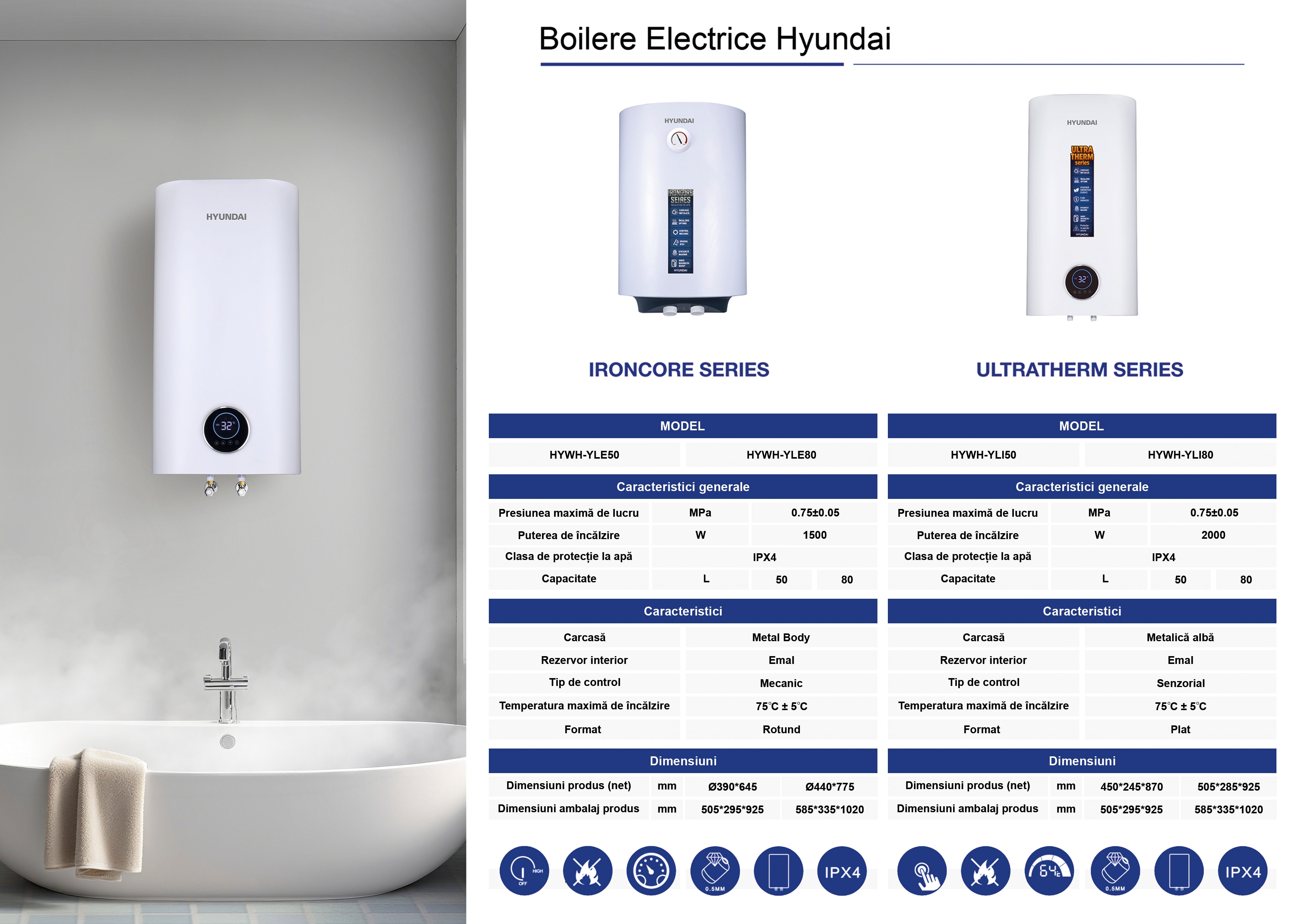 Promotional Flyer Design for Hyundai Home Appliances ('Moldclima' Distributor) 1.2