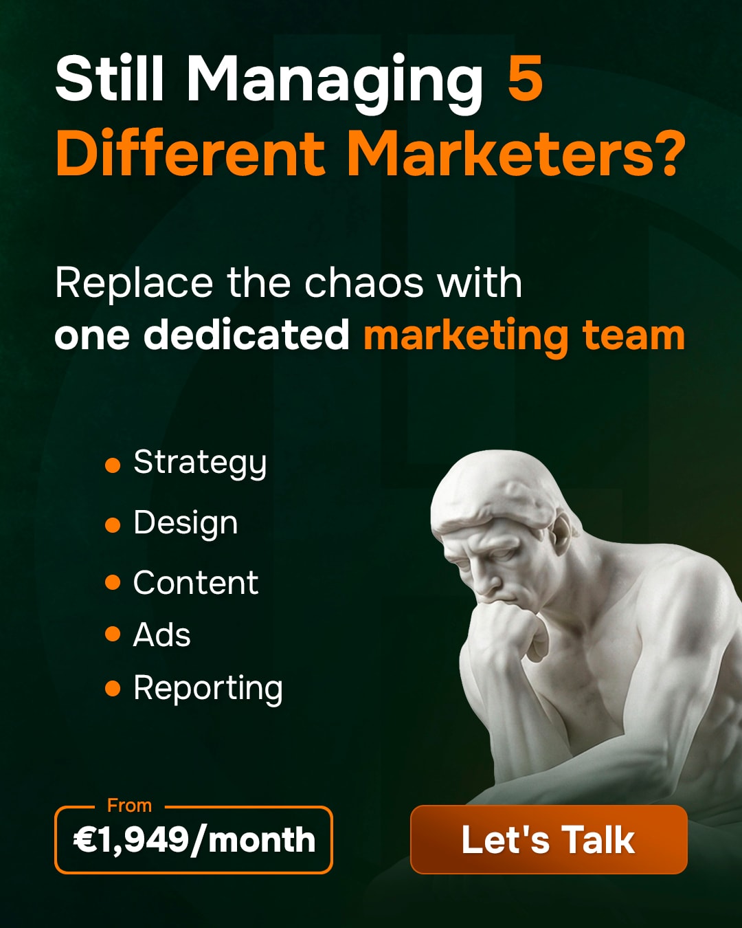 Performance Ad Banner Series for 'HUGE' Integrated Marketing Agency 1.2