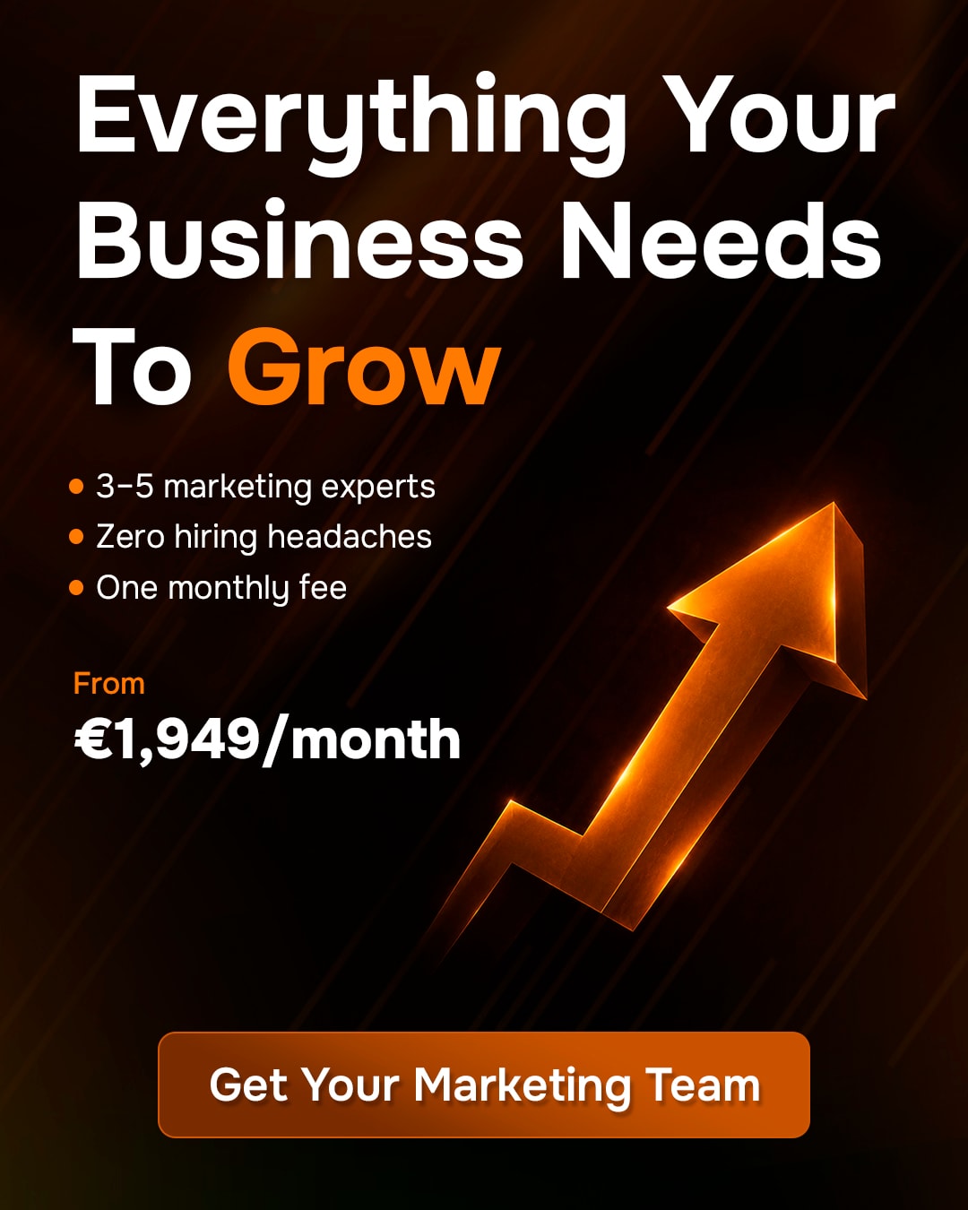 Performance Ad Banner Series for 'HUGE' Integrated Marketing Agency 2.2