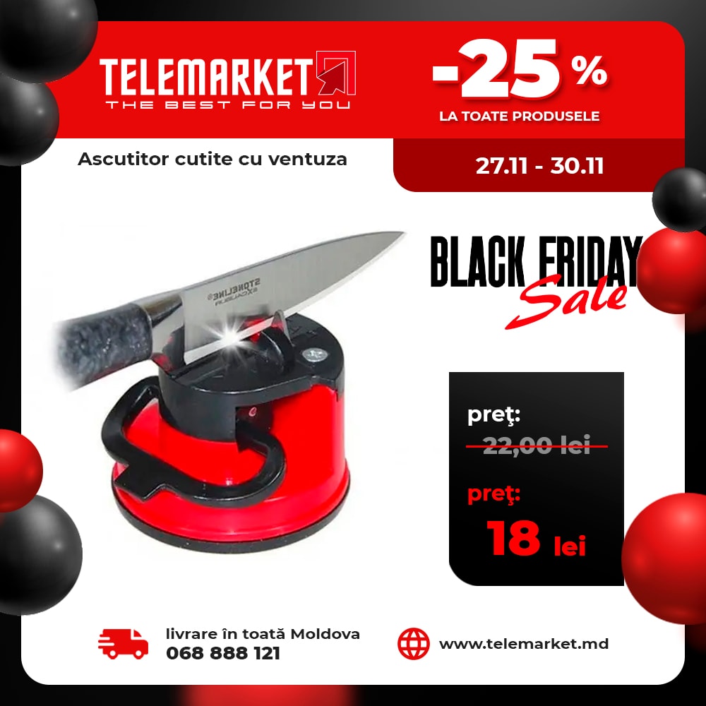 Template Design and Promotional Product Card Series for 'Telemarket' (Black Friday Sale) 1.1