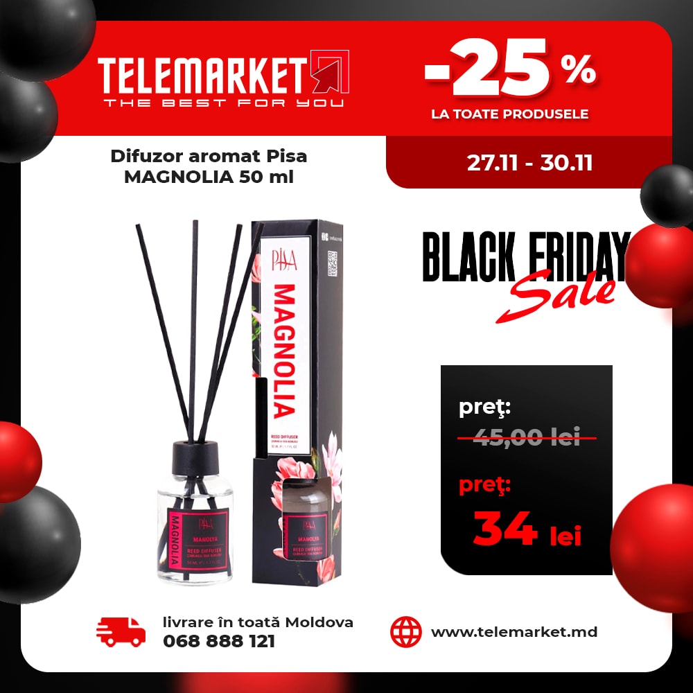 Template Design and Promotional Product Card Series for 'Telemarket' (Black Friday Sale) 4.1
