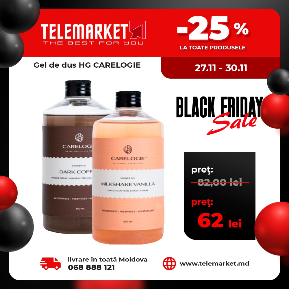 Template Design and Promotional Product Card Series for 'Telemarket' (Black Friday Sale) 4.2