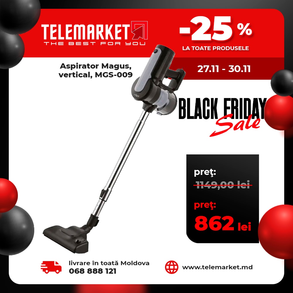 Template Design and Promotional Product Card Series for 'Telemarket' (Black Friday Sale) 1.2