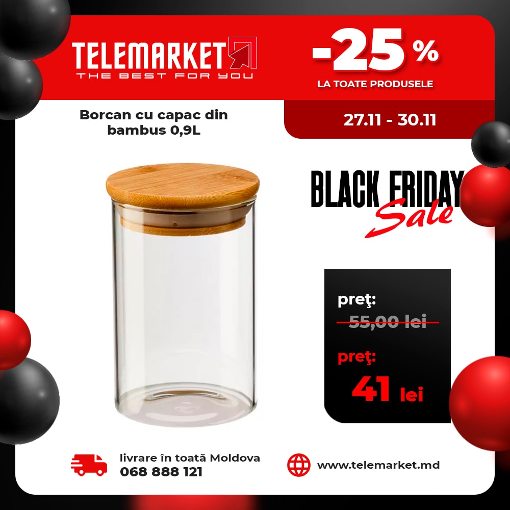Template Design and Promotional Product Card Series for 'Telemarket' (Black Friday Sale) 2.1
