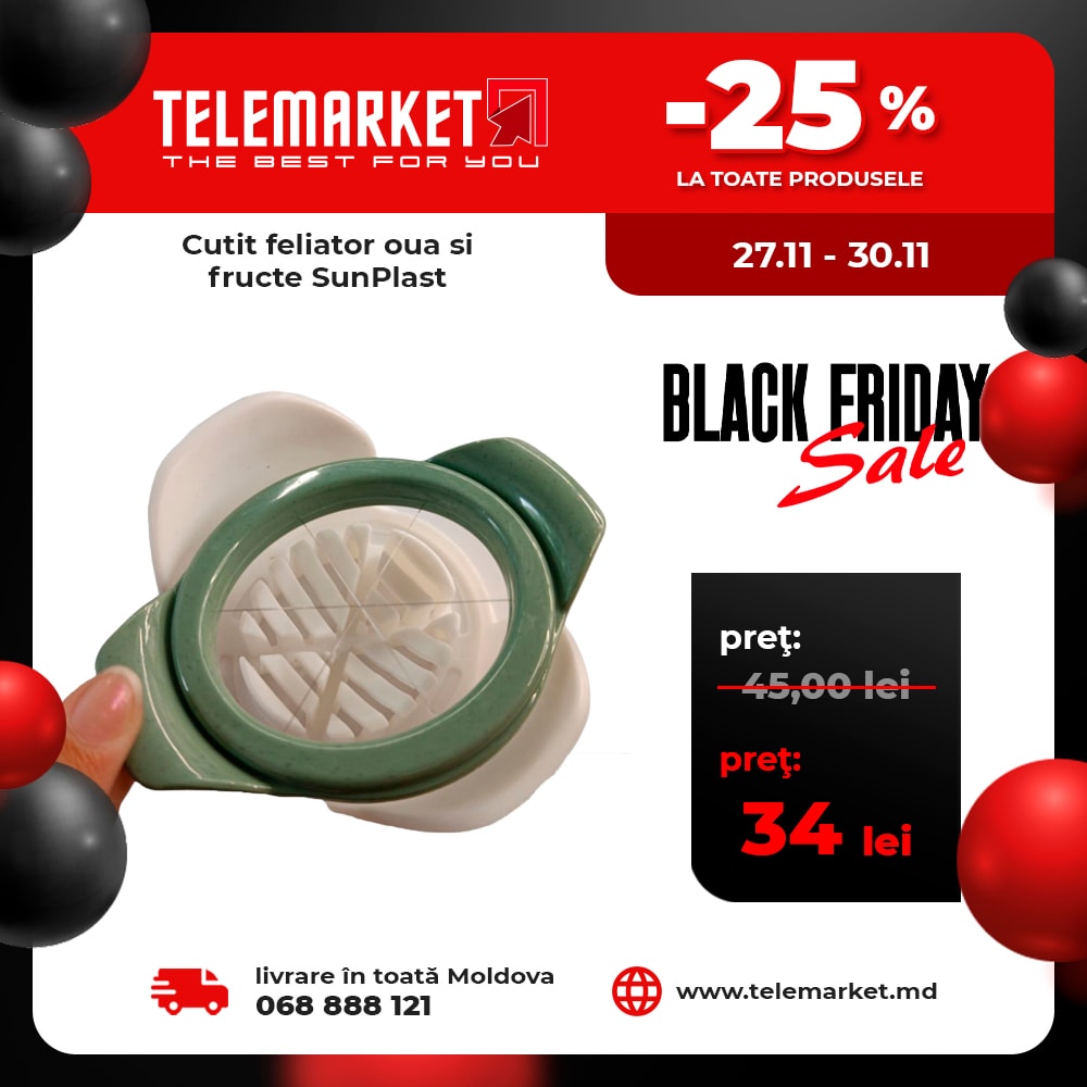 Template Design and Promotional Product Card Series for 'Telemarket' (Black Friday Sale) 3.2