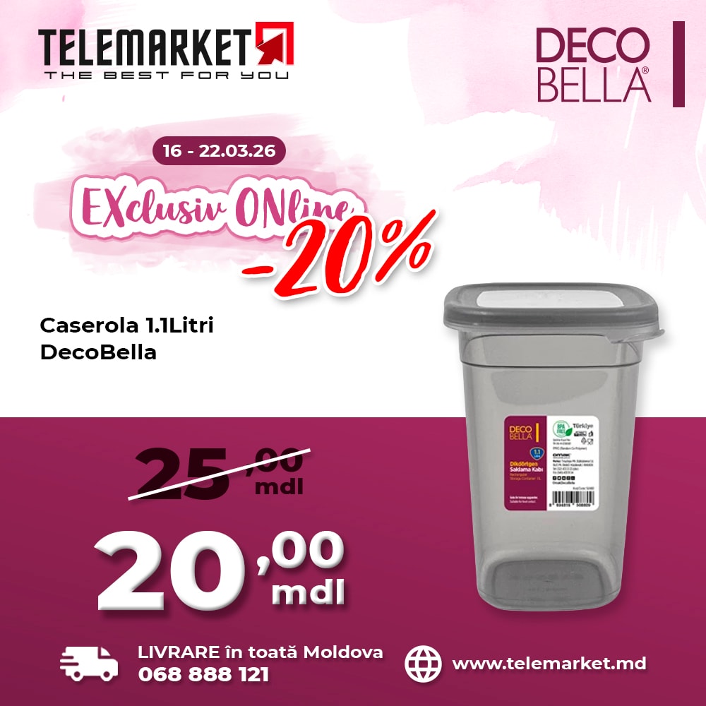 Template Design and Promotional Product Card Series for DecoBella Brand, Telemarket 1.1