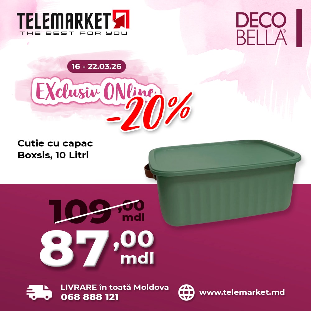 Template Design and Promotional Product Card Series for DecoBella Brand, Telemarket 4.3