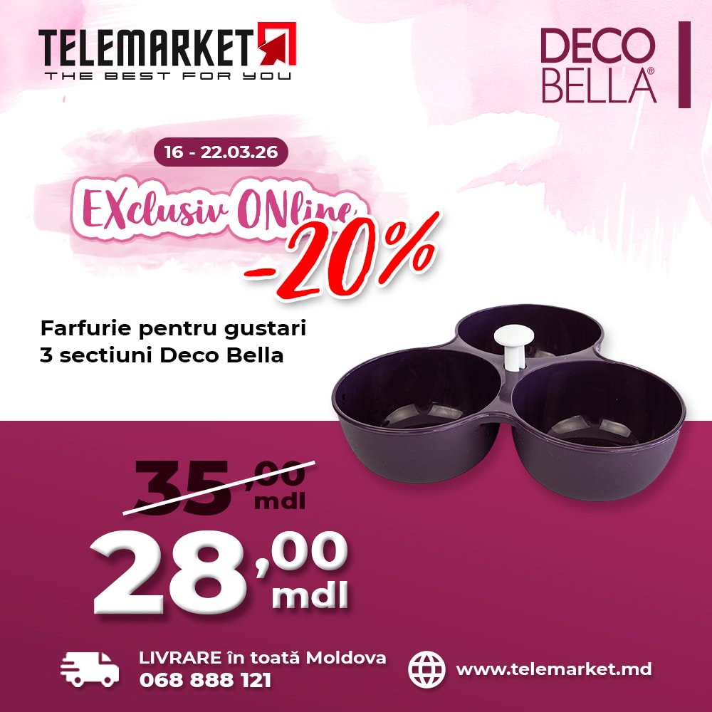 Template Design and Promotional Product Card Series for DecoBella Brand, Telemarket 5.1