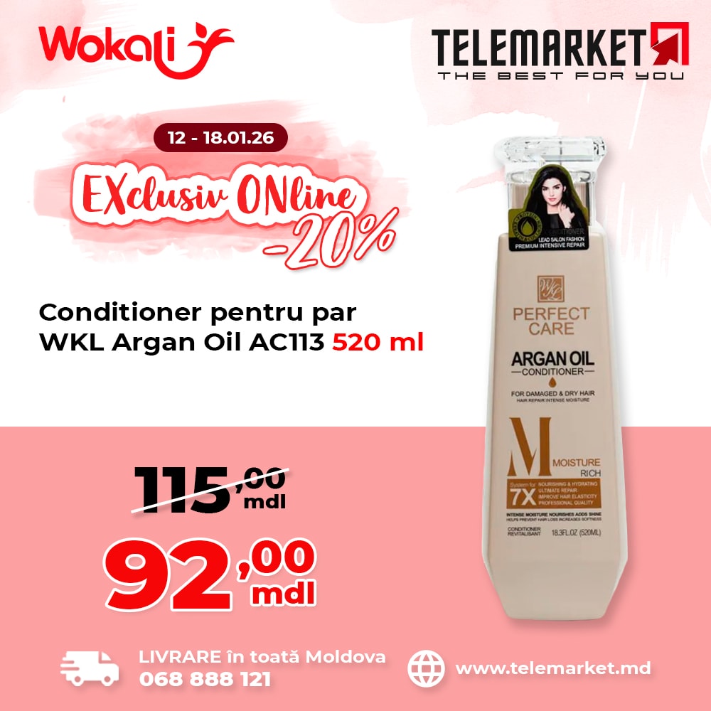 Development of a template and a series of promotional product cards for the Wokali brand, Telemarket. 1.2