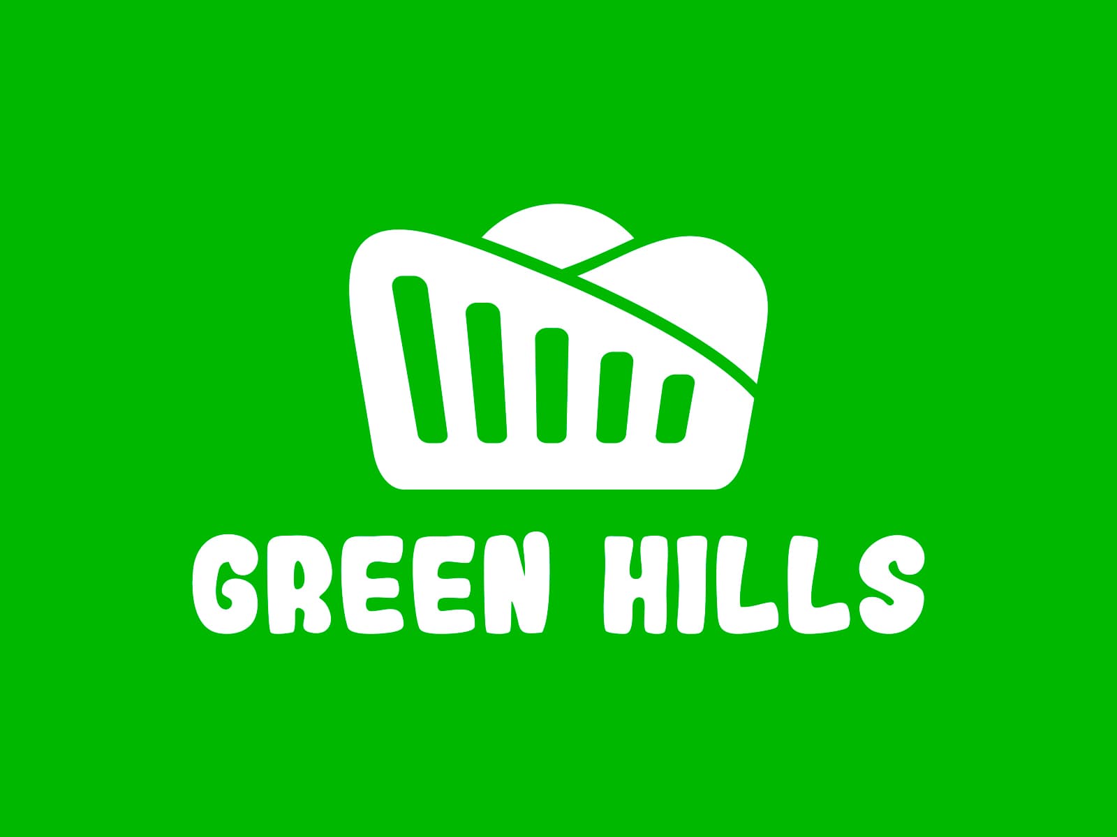 Logo Redesign and Branding Concept for Green Hills