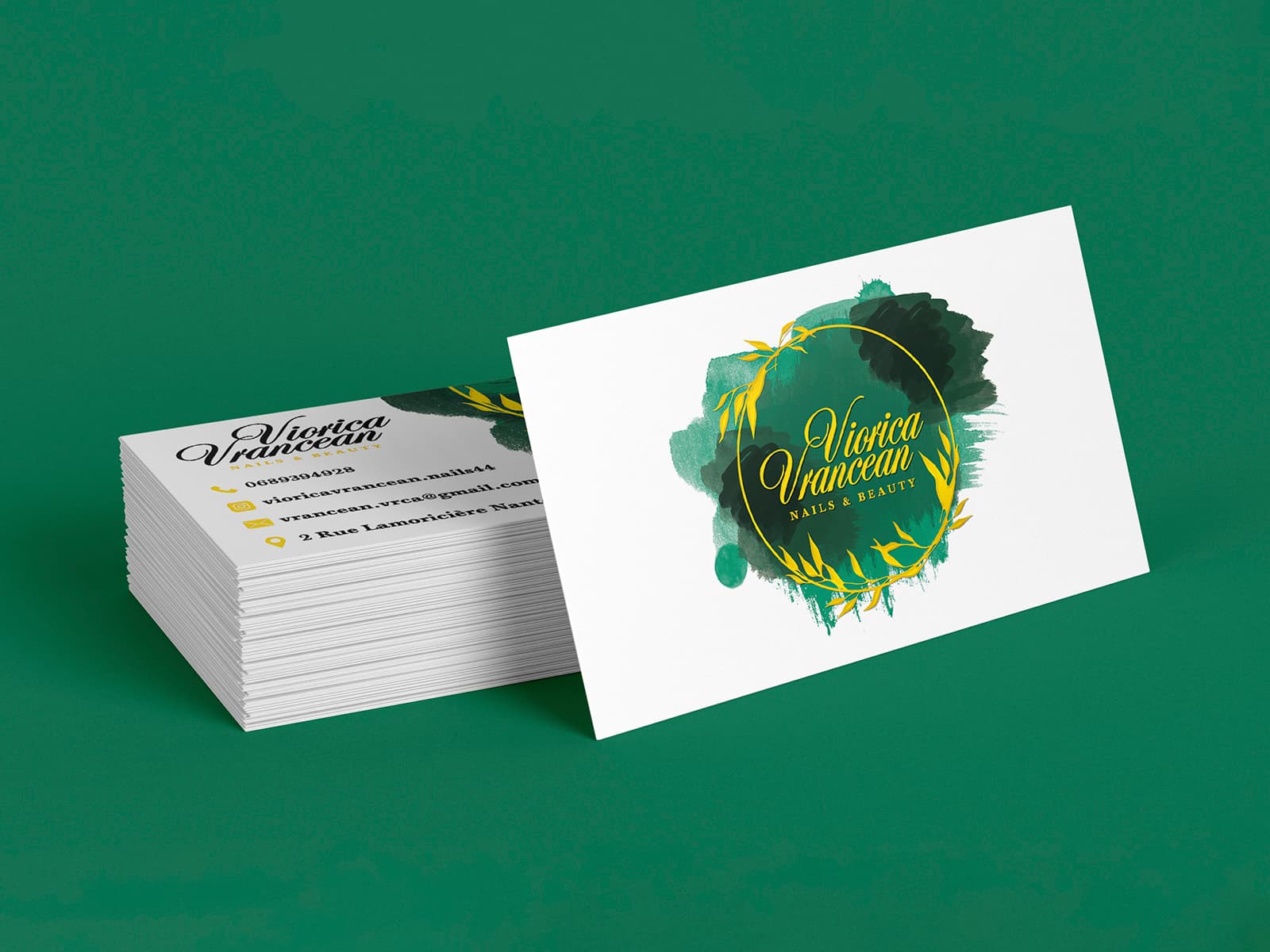 Business card for Viorica Vrancean