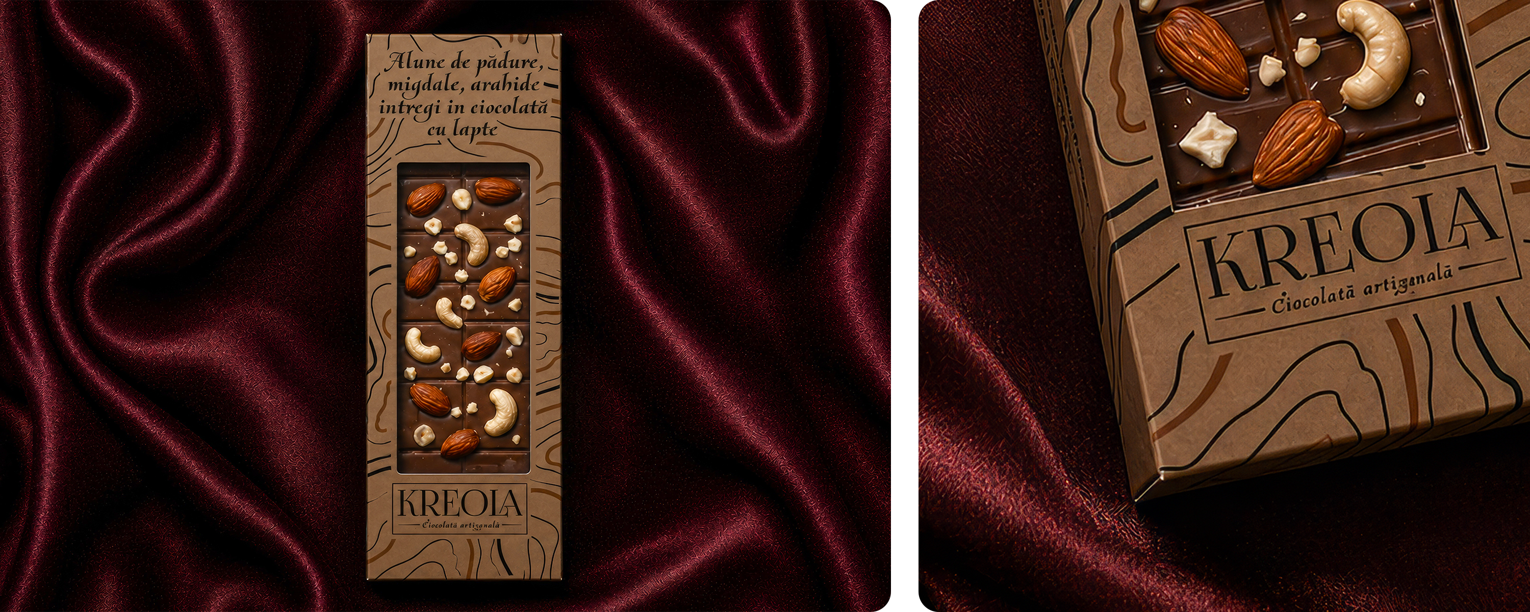 Logo for the Kreola Chocolate Factory in Romania 8
