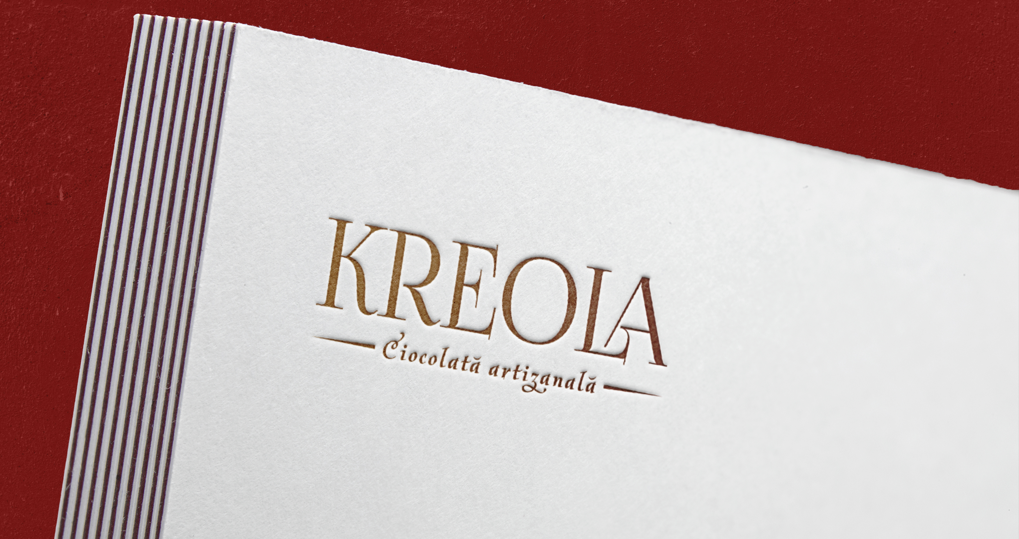 Logo for the Kreola Chocolate Factory in Romania 9