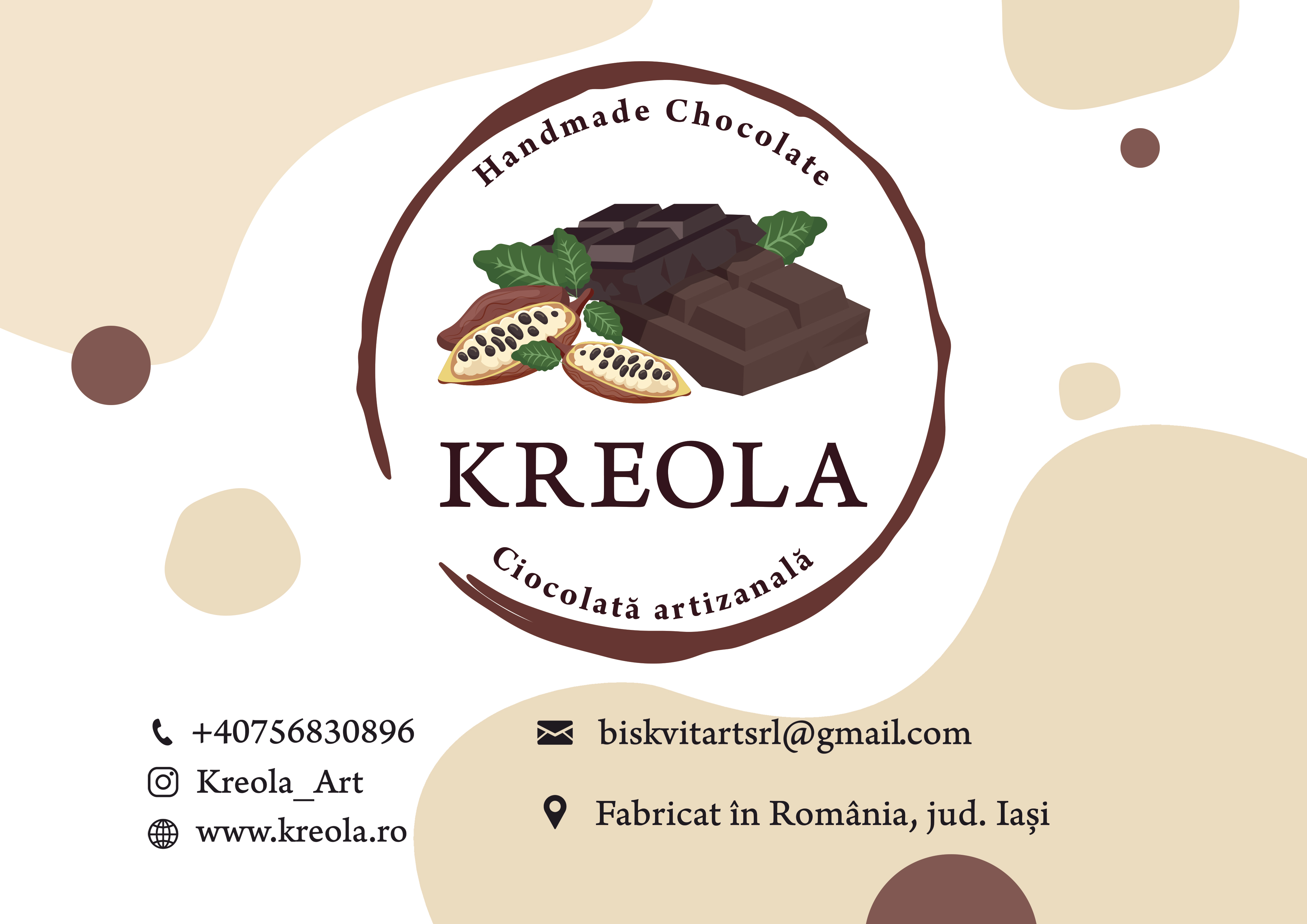 Kreola Chocolate Bars Product Catalog Flyer 1