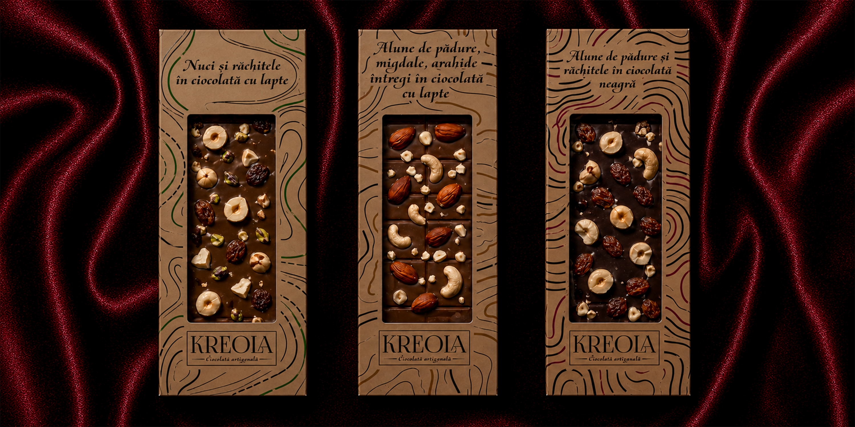 Packaging Design for Kreola Chocolate Bars 3