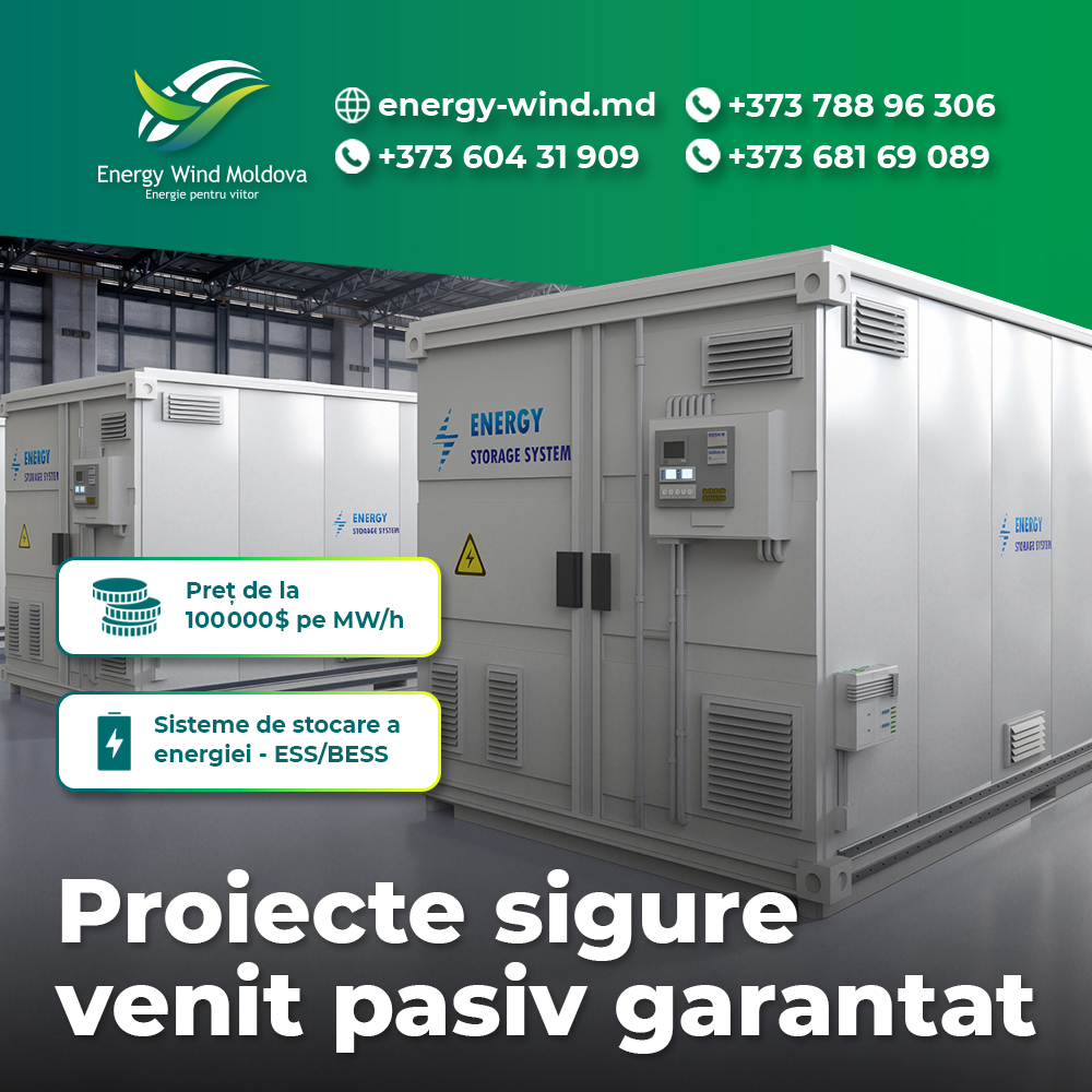 Advertising creatives for BESS energy storage systems, Energy Wind Moldova 1.2